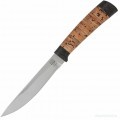 Нож Златоустовский Н57 ст. ЭИ 107  дюраль,береста